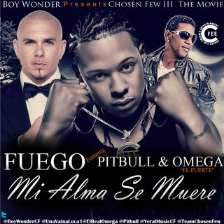 کاور آهنگ mi alma se muere از Pitbull Feat. Omega & Fuego